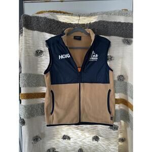 Hoka Fleece Vest - UTMP Mont Blanc Finisher - Size Small